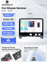Reproductor de Audio para Auto DUDUAUTO DUDU7 A7870 AKM7739 DSP RCA 5.1 QLED Android para Nissan Serena 2016-2019 C27