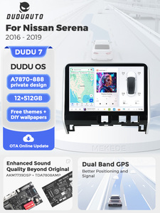 Duduauto เครื่องเล่นในรถยนต์ระบบแอนดรอยด์ DSP RCA <span class=keywords><strong>5.1</strong></span> QLED AKM7739 A7870 DUDU7สำหรับ Nissan SERENA 2016-2019 C27 - Product Image 2
