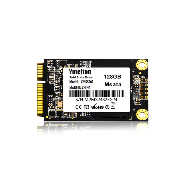 Ymeiton MSATA SSD Internal Solid State Drive Disk 128GB 256GB Factory OEM Mini SATA for Laptop Mini Notebook SATA3.0