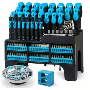 Wt5241 118pc Magnetic <b>Screwdriver</b> Set Flathead Phillips Hex <b>Star</b> Square Combination Tools for Home Repair - Product Image 2