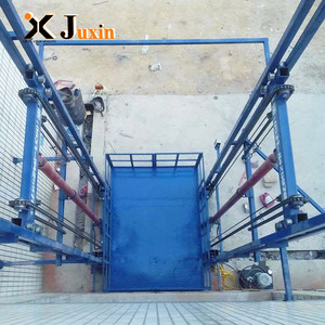 Piattaforma Elevatrice Idraulica a Quattro Colonne <span class=keywords><strong>per</strong></span> Trasporto Merci, Ascensore <span class=keywords><strong>per</strong></span> Carichi Esterno - Product Image 6