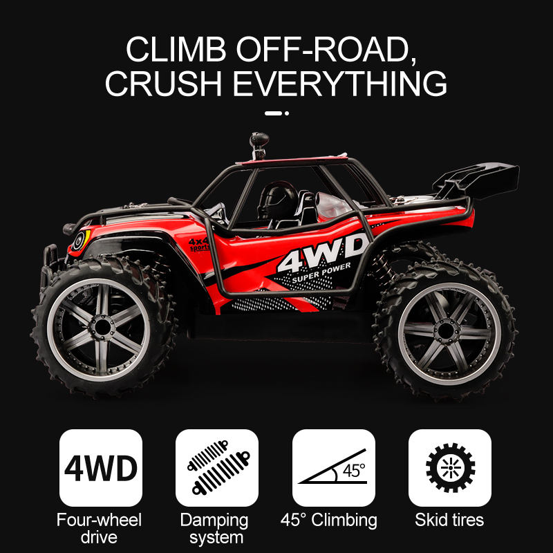 Popular X Power 4WD RC Car 2,4 Ghz 1/16 Escala camión de alta