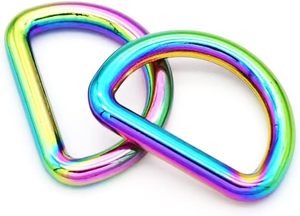 D Ring For Purse With Swivel Snap Hooks Clasps Metal Purse Hardware For <b>Bag</b> Making PCS Inch <b>Rainbow</b> Purse Hardware <b>Bag</b> Keychain - Product Image 5