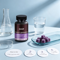 Gummies Beauté pour Femmes – Extraits Végétaux, Peptides de Collagène, Soutien Immunitaire – Complément Alimentaire OEM/ODM Marque Privée Zhongzhongrui