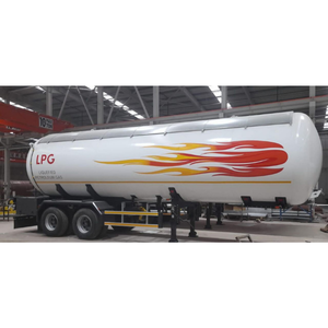 Semi-remorque de transport de GPL modèle 2026, capacité 57m³, 27 tonnes, certifiée ASME AD2000, camion-citerne de livraison de gaz de pétrole liquéfié - Product Image 1