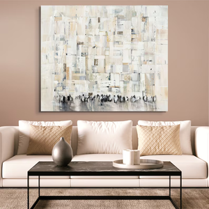 現代の嘆きの壁の祈りのための現代の壁抽象的なコーテル絵画キャンバスベース - Product Image 2
