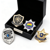 Badge Métallique Personnalisé en Alliage de Zinc avec Logo Gravé 2D/3D – Souvenir, Récompense, Réunion