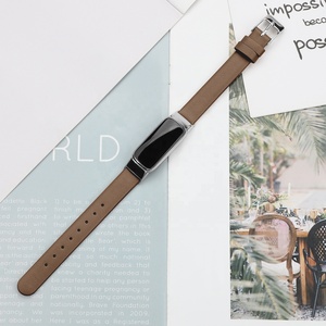 Bracelets de ceinture de montre en cuir véritable <span class=keywords><strong>pour</strong></span> femmes et hommes <span class=keywords><strong>pour</strong></span> <span class=keywords><strong>Fitbit</strong></span> Luxe Smartwatch - Product Image 6