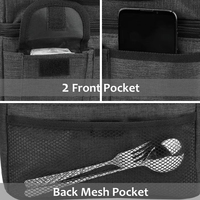 Sac Isotherme Double Couche de Gros pour Adultes, 2 Compartiments, Anti-Fuite, avec Bandoulière, Idéal pour le Travail