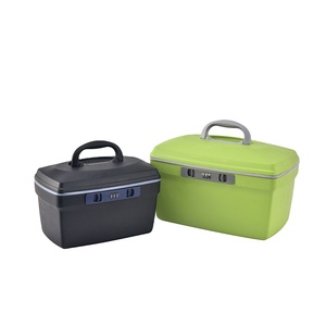 Prix bas, étui de <span class=keywords><strong>maquillage</strong></span> de voyage en matériau PP, coque rigide, 12 à 14 pouces, sac de <span class=keywords><strong>maquillage</strong></span> de voyage tendance, étui à bijoux avec miroir - Product Image 1