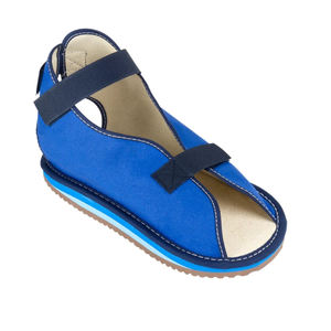 <span class=keywords><strong>Chaussure</strong></span> <span class=keywords><strong>orthopédique</strong></span> en toile avec <span class=keywords><strong>semelle</strong></span> compensée <span class=keywords><strong>pour</strong></span> la marche post-opératoire et le plâtre médical - Product Image 4