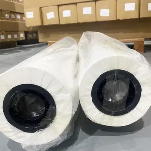 Tốc độ truyền cao thăng hoa giấy in bán buôn tùy chỉnh kích thước Trắng Jumbo Rolls nhiệt dệt in chuyển phim