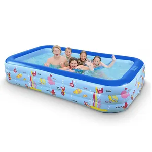 Thuis Familie Kids Zwembad Volledige Sized Opblaasbare Lounge Zwembad Kinderen Tuin Achtertuin Opblaasbare Zwembad