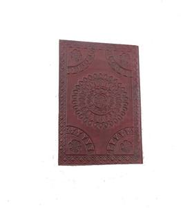 Carnet de voyage A6 personnalisé de style médiéval en cuir fait main, avec logo sur mesure, disponible en OEM/ODM - Product Image 3
