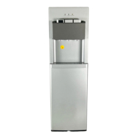 Dispensador de Água Elétrico de Plástico com Carregamento Superior e Torneira de Água Quente e Fria para Uso Doméstico e Hoteleiro