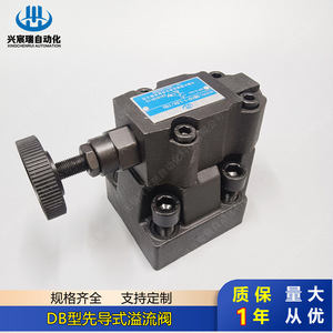 Vanne de décharge pilotée de type DB, 100 L/min, 315 bars, vanne hydraulique à huile, décharge de pression bidirectionnelle - Product Image 4