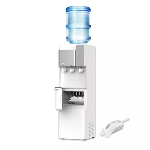 Distributore d'acqua con raffreddamento a compressore per fabbricatore di ghiaccio a proiettile rende l'acqua calda fredda e a temperatura ambiente uso commerciale conservazione del ghiaccio - Product Image 2