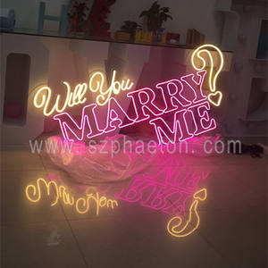 Insegne al Neon 'Mi Vuoi Sposare', Insegne LED al Neon per Matrimonio - Product Image 2