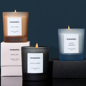 <span class=keywords><strong>Candela</strong></span> de fiesta de colores, vela de vidrio perfumada con cera de soja, vetro, regalo de Navidad - Product Image 3