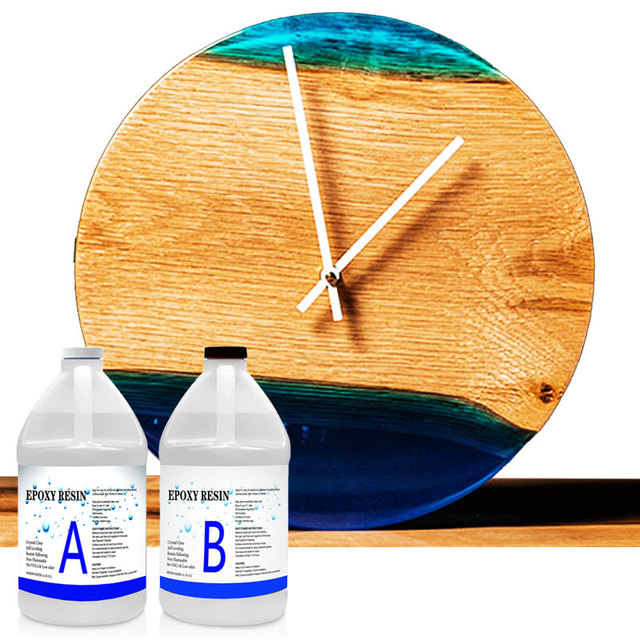 Wholesale Price Per KG Liquid Epoxy Resin 2 Gallon for Wood Art and Silicone Mold Jewelry Making (1:1 Premium)