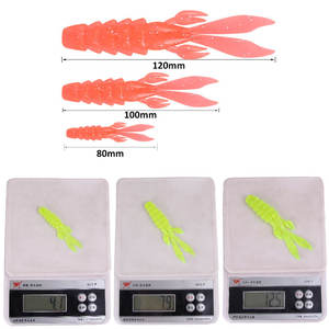 Soft Shrimp <b>Lure</b> Bait 6 Colors 3.5 Inch Bottom Baits For Bass <b>Fishing</b> <b>Lure</b> <b>Fishing</b> - Product Image 4