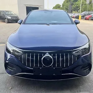Car Front <b>Grille</b> <b>For</b> EQE Class W295 V295 EQE350 EQE450 EQE500 2022-2024 <b>For</b> Style Upper <b>Mesh</b> Cover Body Kit - Product Image 4