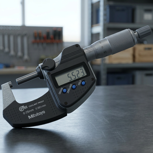 Micrómetro Digital Mitutoyo 0-25 mm, Resolución de 0.001 mm, Resistente al Refrigerante - Product Image 2
