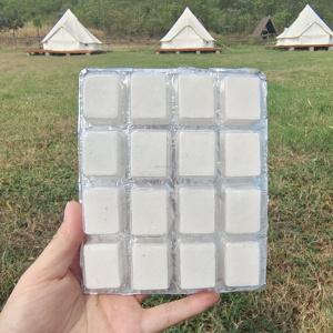Camping BBQ Grill Cheminée Poêle à bois et à granulés Fibre Tinder Firelighter Quick Emergency Waterproof Cotton Natural Fire Starter - Product Image 5