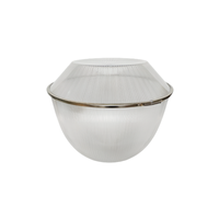 Suspension ou Installation au plafond, angle de faisceau de 45 degrés réflecteur de 19 pouces E27 E40 base ampoule de maïs lampe PC led diffuseur de lumière