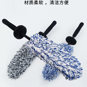 Car Wheel <b>Brush</b> Microfiber 48Cm Long Handle For Tire Cleaning And Household Use - Product Image 4