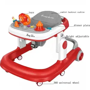 buy China high standard 3 in 1 music toy toddler collapsible activity assistant unique baby walker stroller for 6-18 months kids