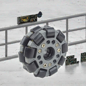 Zoty ล้อยางรอบทิศทาง100มม. 14049รุ่นทนทานล้อรอบทิศทาง - Product Image 2