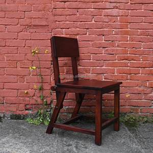 Chaise de bar de luxe en bois massif, tabouret de bar moderne en bois, chaise de bar haute pour comptoir, mobilier de bar, fournisseur en gros - Product Image 2