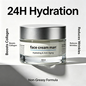 Crème hydratante pour le visage <span class=keywords><strong>homme</strong></span> |   Lotion hydratante quotidienne <span class=keywords><strong>anti</strong></span>-âge et régulatrice de sébum pour peaux sèches - Product Image 6