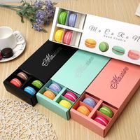 Industrie China Großhandel Direkt vertrieb Angemessener Preis Hoch Benutzer definiertes Logo Premium Candy Mini Paper Cake Geschenk Gefaltete Schubladen boxen