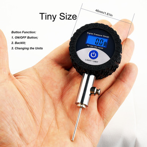 Digitale Draagbare Bal Drukmeter 30psi 40Mm Met Vier Eenheden Van Druk Lcd-Scherm Ansi B40 Voor Voetbal - Product Image 3