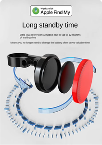 Mini Dispositivo de Rastreo <span class=keywords><strong>GPS</strong></span> Oculto para Bicicleta, AirTag, <span class=keywords><strong>GPS</strong></span> para Bicicleta - Product Image 5
