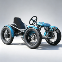 Quad électrique 4 roues, quadricycle de tourisme, moto 2000W 45km/h
