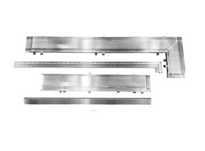 Gouttières personnalisables ODM/OEM en acier inoxydable 304/316L pour salle de bains extérieure - Product Image 3