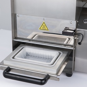 Máy đóng gói thực phẩm để bàn loại điện tử 250 dùng để đóng gói hộp đựng thức ăn mang đi - Product Image 5