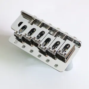 Qualidade 54mm Aço plana sela ST guitarra ponte tremolo com bloco de liga de zinco tamanho completo para atacado