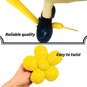 Wholesale Reusable Latex Strip <b>Balloons</b> for Valentine's Day & Halloween Party <b>Decor</b>-Twisting <b>Balloon</b> <b>Decorations</b> - Product Image 2