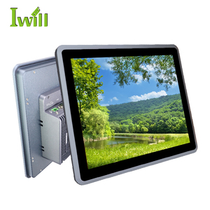 Venda quente 17 polegadas Painel Industrial Fanless PC Core <span class=keywords><strong>I5</strong></span> 8260U Quad Core <span class=keywords><strong>DDR4</strong></span> HD LVDS 2COM 4USB3.0 2Intel 1000M LAN PC ao ar livre Stock - Product Image 3