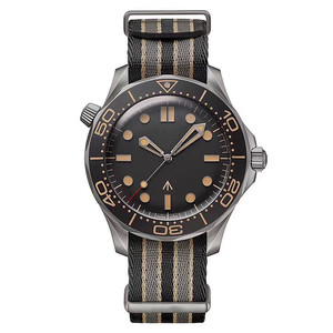 Reloj Mecánico para Hombre, Estilo <span class=keywords><strong>James</strong></span> <span class=keywords><strong>Bond</strong></span> 300 007 VS, con Esfera de Acero Inoxidable, Manecillas y Cierre Oculto, Resistente al Agua - Product Image 2