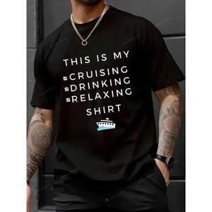 Expédié sous 24H T-shirts en coton à motifs de dessins animés à la mode Vente en gros Confortables Durables Respectueux de la peau Haute qualité à porter - Product Image 3