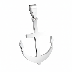 Ciondolo Ancora in Acciaio 1 della Collezione Fine Charms & Pendants - Product Image 2