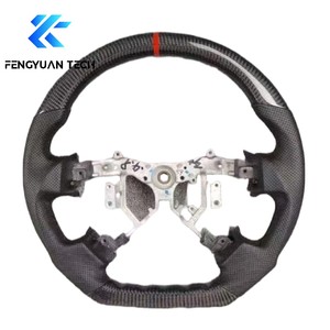 Volante de Coche Personalizado de Fibra de Carbono Forjado con Alcántara para <span class=keywords><strong>Nissan</strong></span> Sentra Nismo <span class=keywords><strong>Juke</strong></span> G37 370z rs F15 - Product Image 6