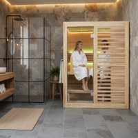 Nouveauté : Sauna à vapeur avec chromothérapie et poêles chauffantes pour salle de sauna