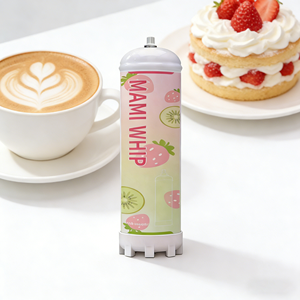 Bombola di <span class=keywords><strong>Gas</strong></span> per Panna Montata in Acciaio Monouso di Alta Qualità 2.2L per Zone Tifosi e Eventi all'Aperto - Product Image 3