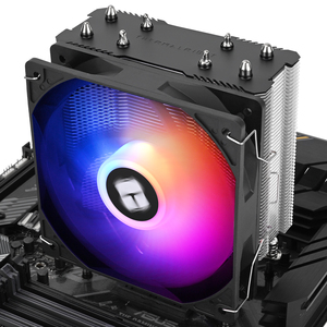 Refroidisseur d'air pour processeur AX120 R SE ARGB pour AM5 AM4, 4 caloducs en cuivre, tour de 148 mm, ventilateur PWM de 120 mm, Thermalright AX120 R SE ARGB AMD CPU Coo - Product Image 6